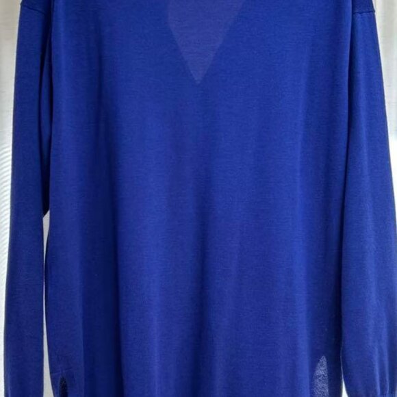 UNIQLO Long & Lightweight Blue Cardigan - Picture 2 of 4